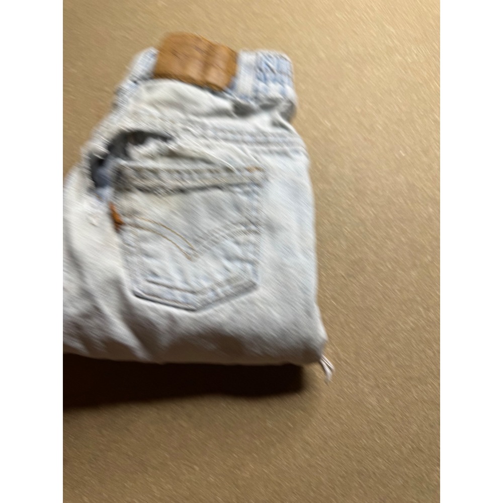 Vintage Levis Orange Tab Toddler Jeans Light Wash Distressed Elastic Waist 2T